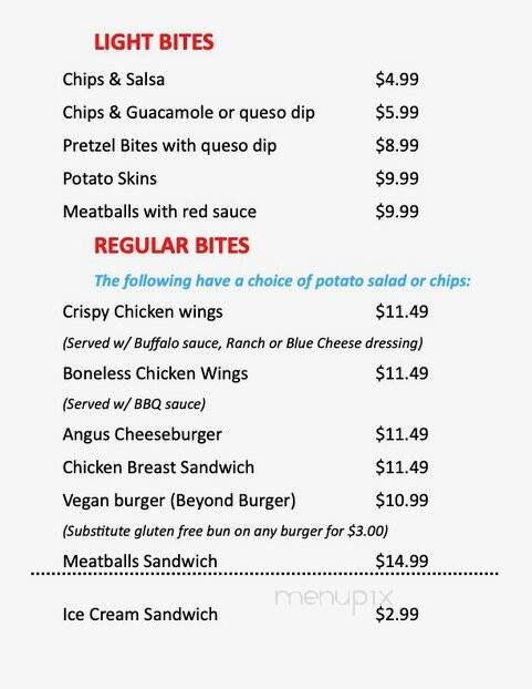The Well at Bradford Junction - Conifer, CO menu_pic