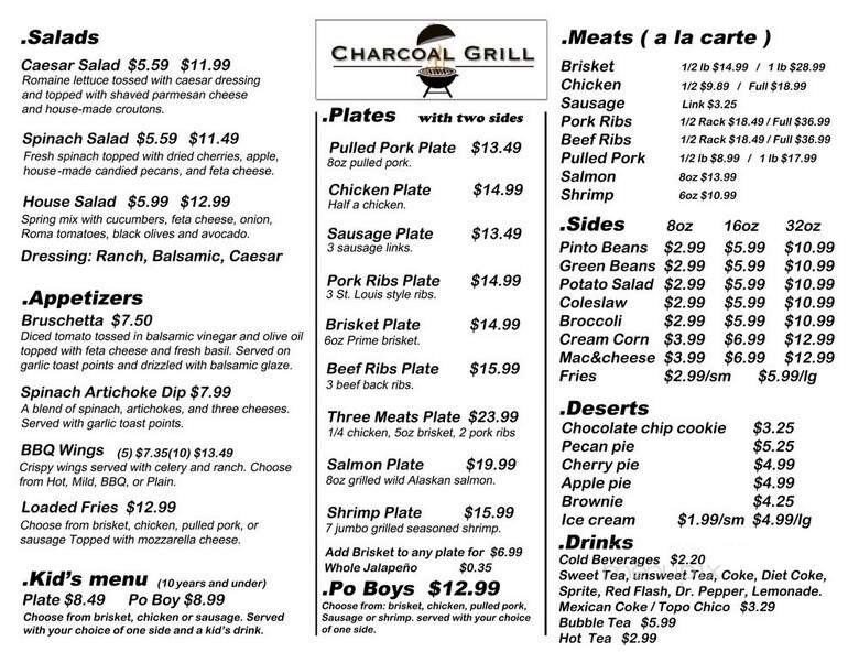 Charcoal Grill - San Antonio, TX