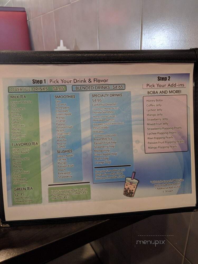 Pho Viet 2 - Palm Bay, FL menu_pic