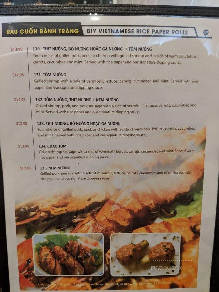 Pho Viet 2 - Palm Bay, FL menu_pic