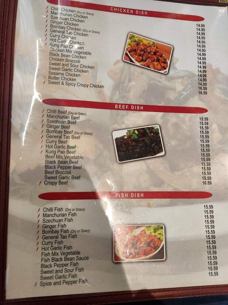 Chilli Chicken House - Brampton, ON menu_pic