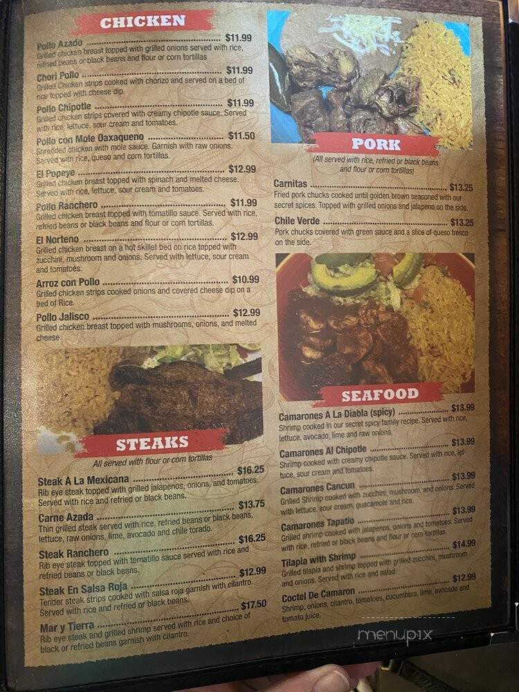 Los Primos Mexican Restaurant - Hagerstown, MD menu_pic