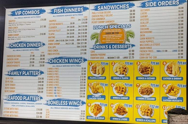 Mr. Snappers Fish & Chicken - Jacksonville, FL menu_pic