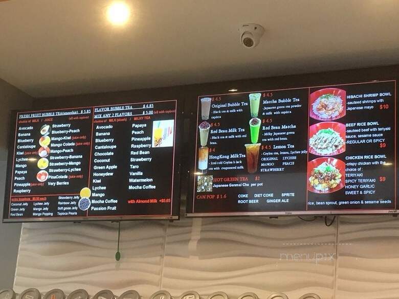 Sapporo Ramen & Bubble Tea - Edmonton, AB menu_pic