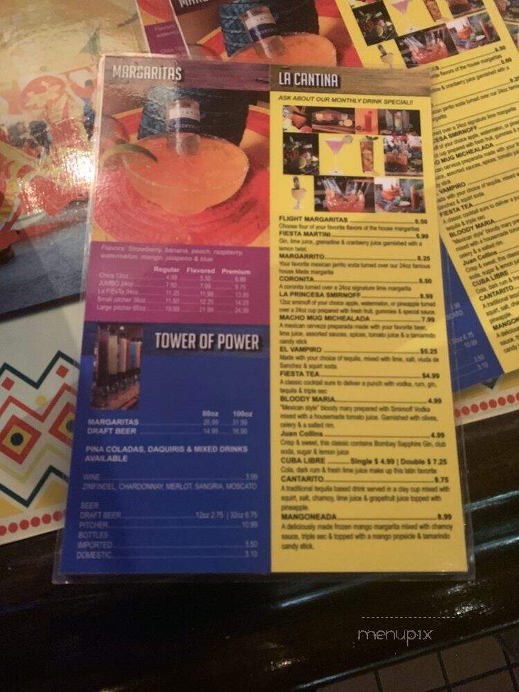 Viva la Fiesta - Edwardsville, IL menu_pic
