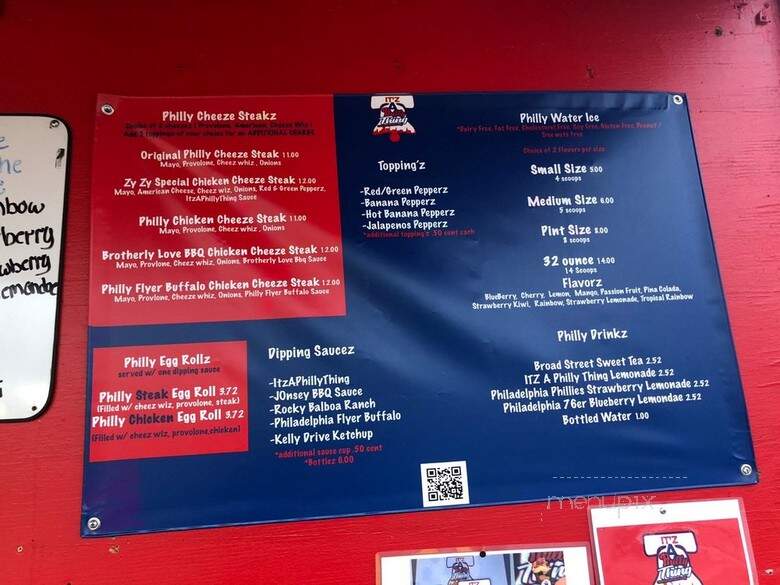 IT'Z A Philly Thing - Nashville, TN menu_pic