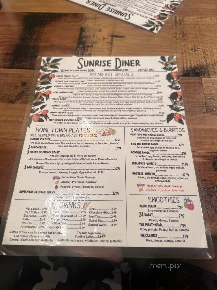 Sunrise Diner - Ocean City, MD