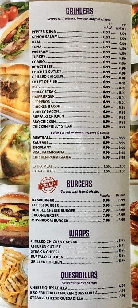 Turnpike Pizzeria - Newington, CT menu_pic