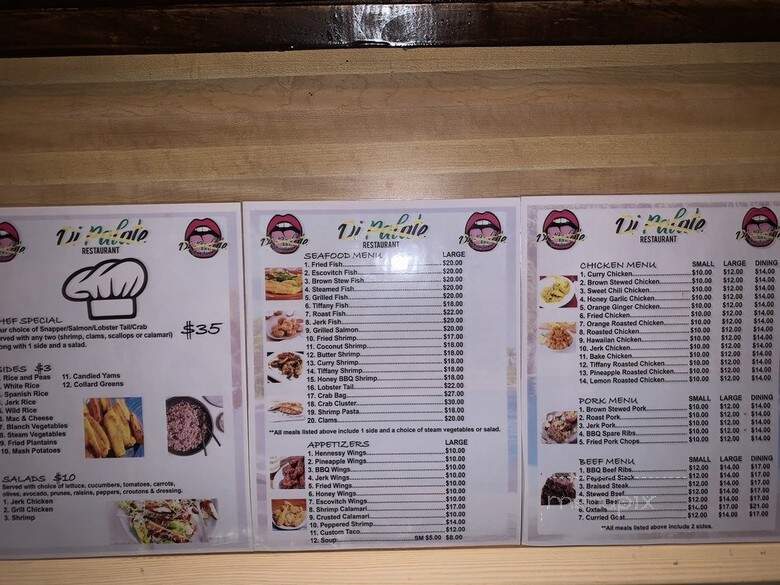 Di Palate Restaurant - New Rochelle, NY menu_pic