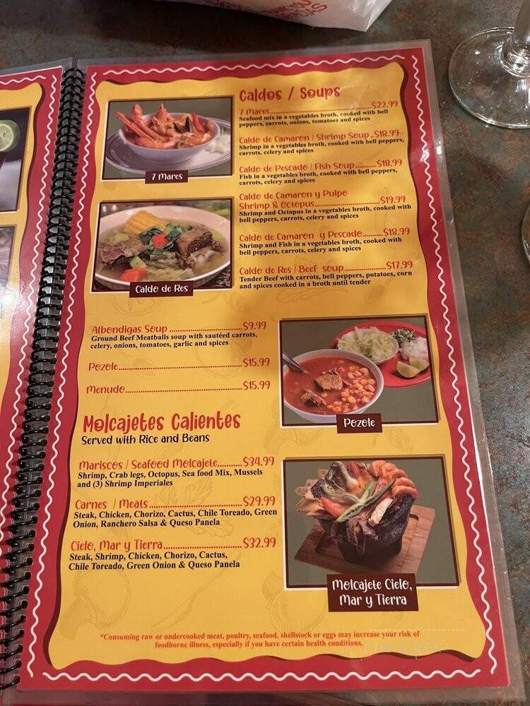 Mi Casa Mexican Cuisine - Las Vegas, NV menu_pic