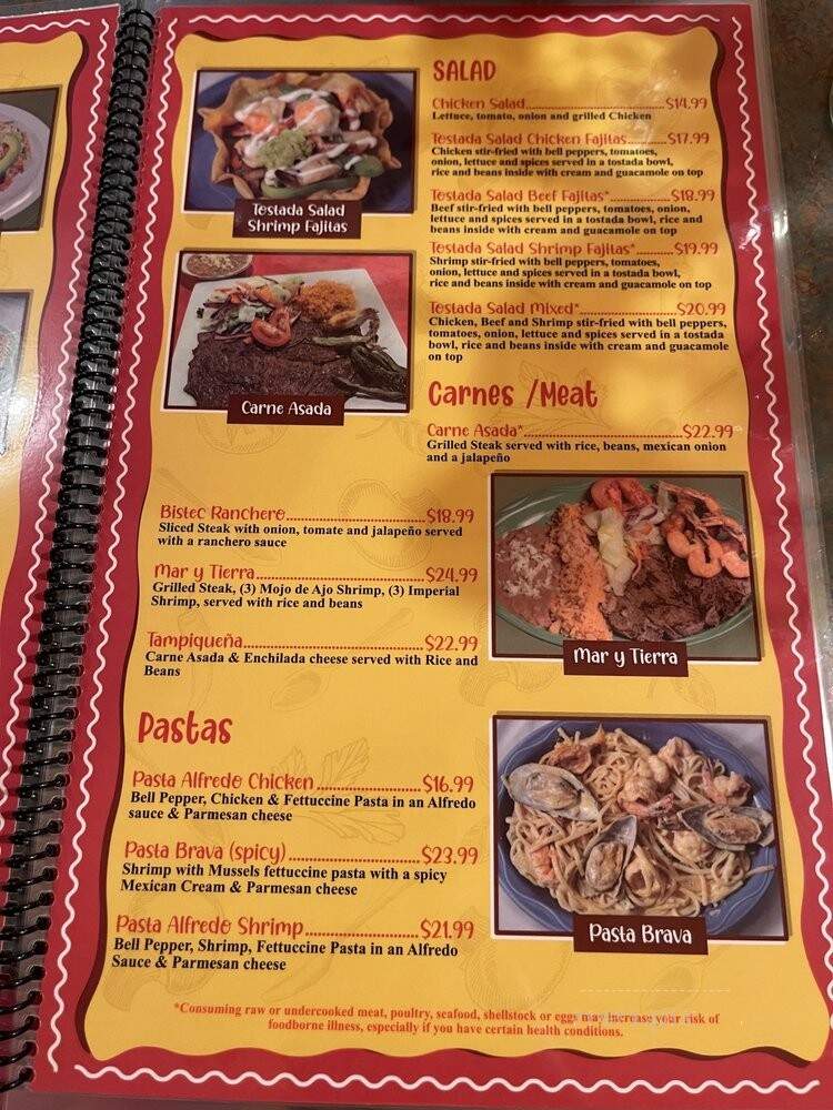 Mi Casa Mexican Cuisine - Las Vegas, NV menu_pic