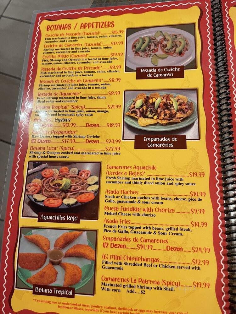Mi Casa Mexican Cuisine - Las Vegas, NV menu_pic