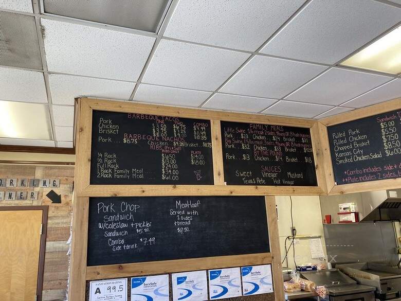 Carolina Barbeque Company - Locust, NC menu_pic