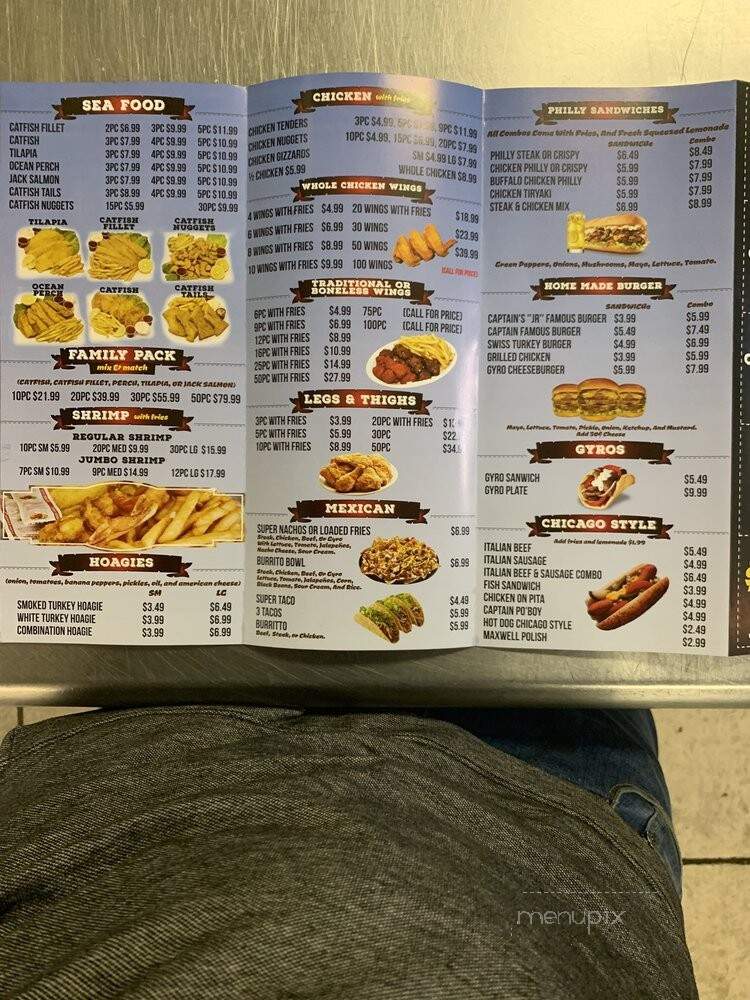 MR Captain Hooks - Chicago, IL menu_pic