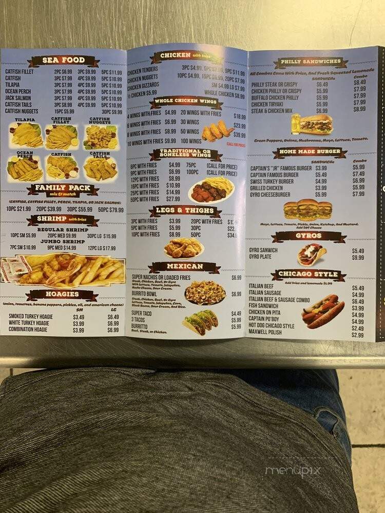 MR Captain Hooks - Chicago, IL menu_pic