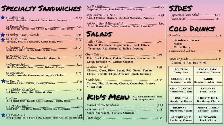 Roadees Cafe - Brentwood, CA menu_pic