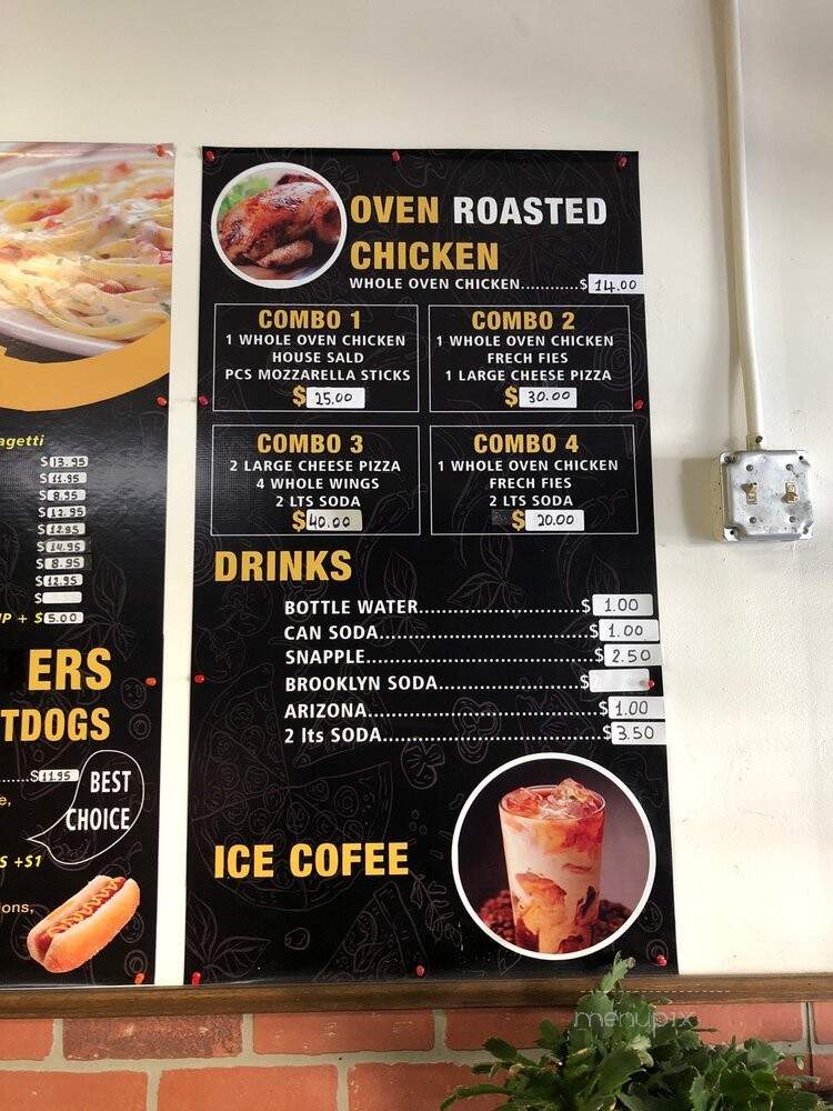David's Pizzeria & Restaurant - Brooklyn, NY menu_pic