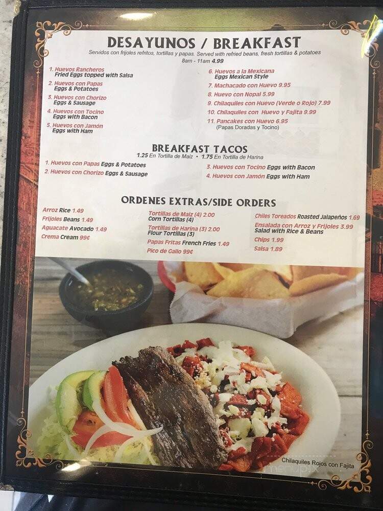 El Pueblo Michoacano - Houston, TX menu_pic