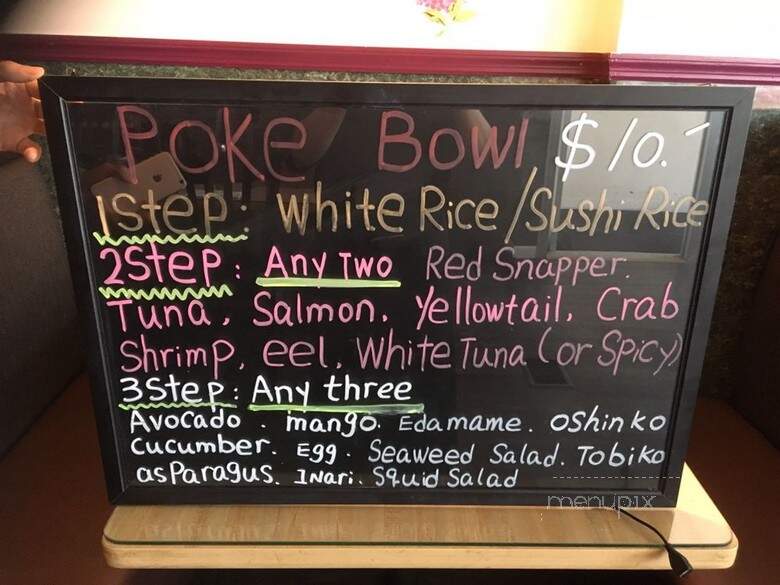 Lover's sushi & hibachi - Endicott, NY menu_pic