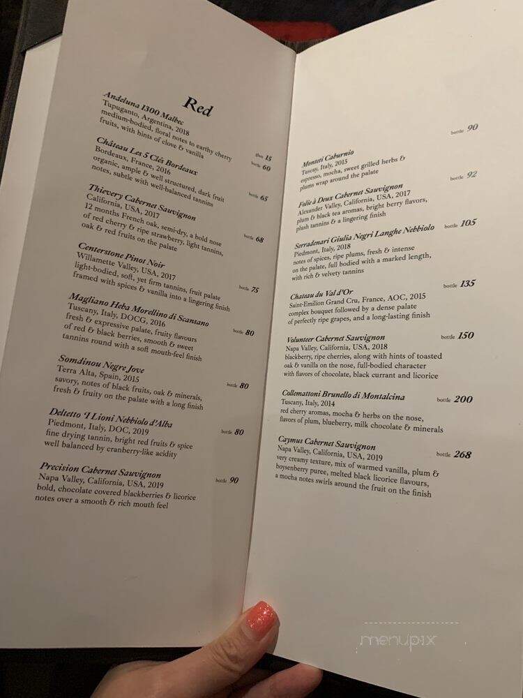 Muni Robata - Toronto, ON menu_pic