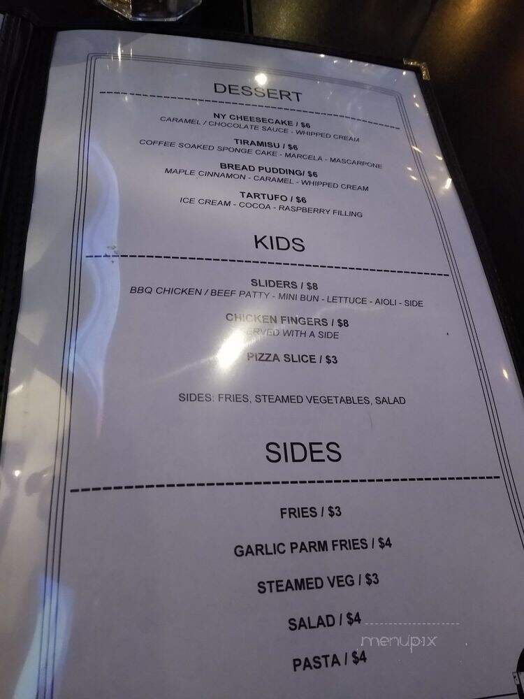 Pubblico Eatery - Ottawa, ON menu_pic