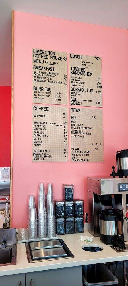 Liberation Coffee House - Los Angeles, CA menu_pic