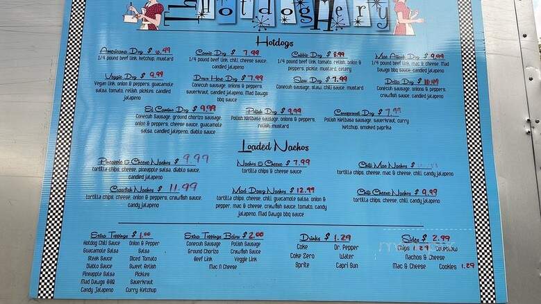 The Hotdoghery - Mobile, AL menu_pic