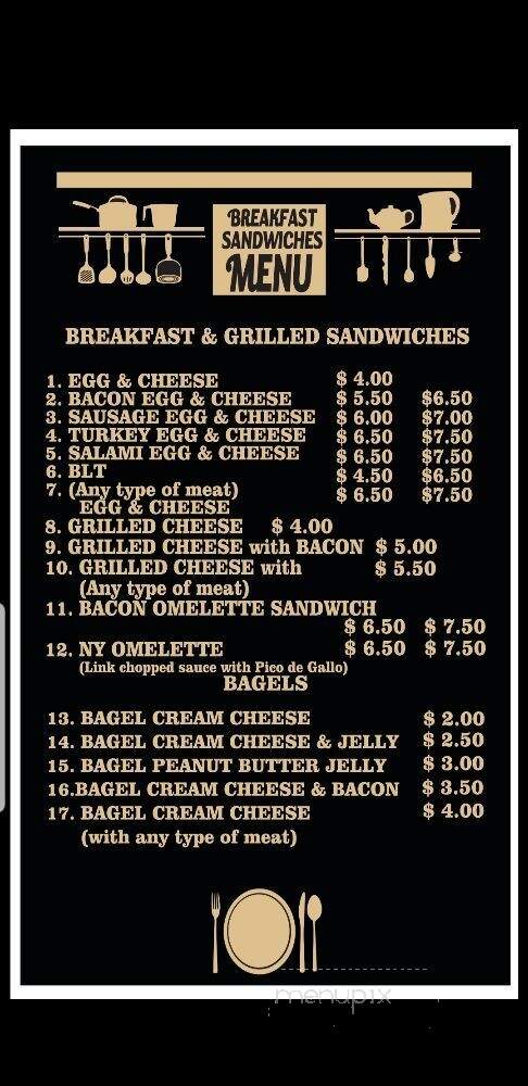 NY's Finest Deli - Nashville, TN menu_pic