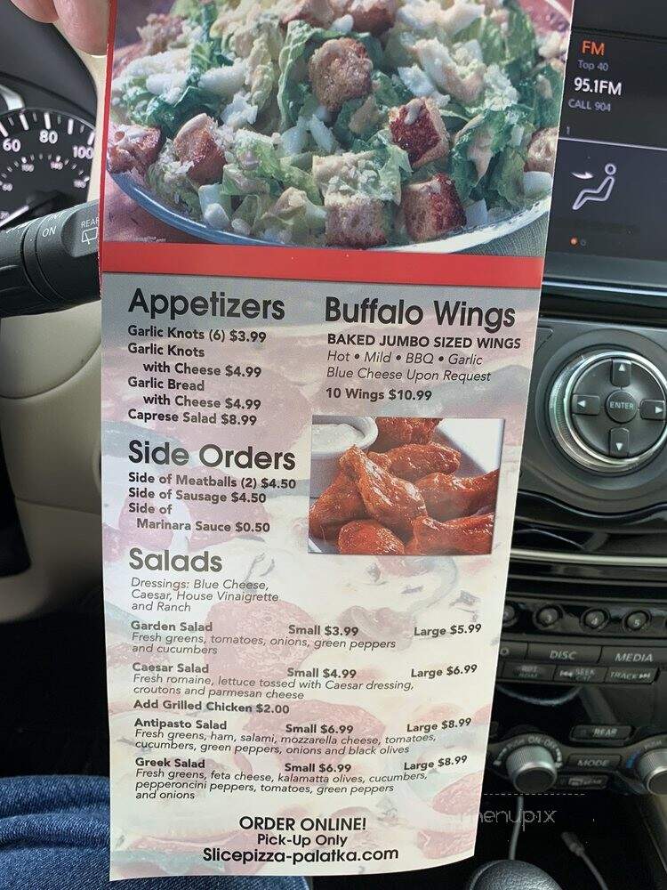 Slice Pizza - Palatka, FL menu_pic
