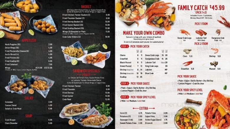 Crab Du Jour - Mount Holly, NJ menu_pic