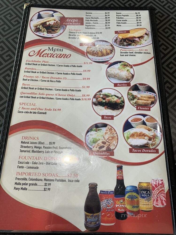 Sabor Latino - Salt Lake City, UT menu_pic