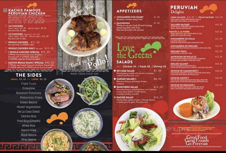 Kachi's Chicken - Temple Hills, MD menu_pic