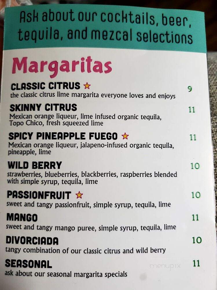 Taco Naco KC - Overland Park, KS menu_pic