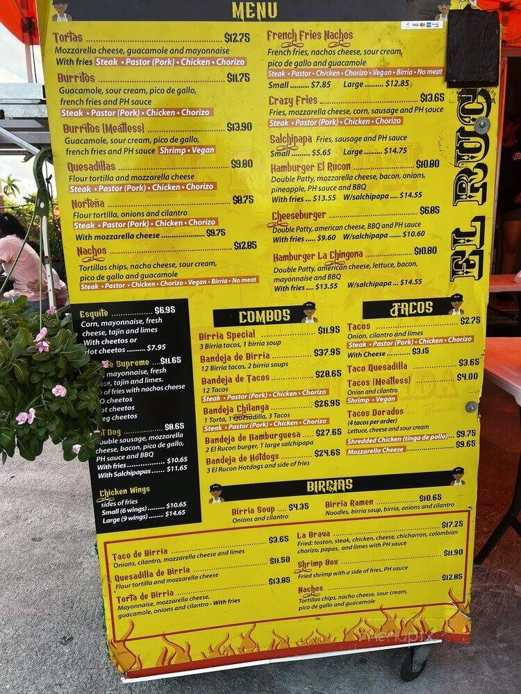 El Rucon Wpb - Lake Worth, FL menu_pic