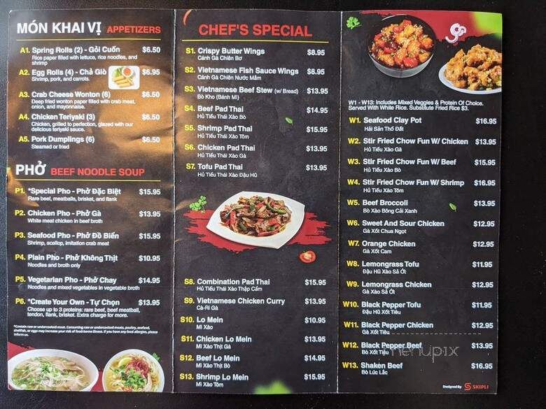 Pho126 - Blountville, TN menu_pic