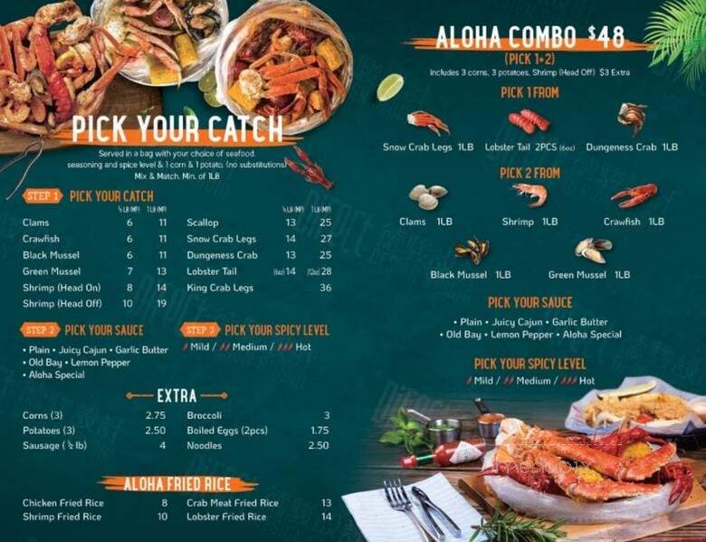 Aloha Krab - Queens, NY menu_pic