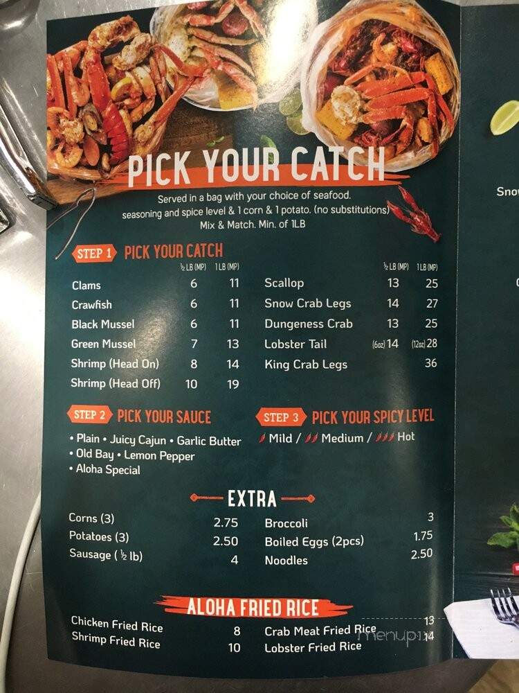 Aloha Krab - Queens, NY menu_pic