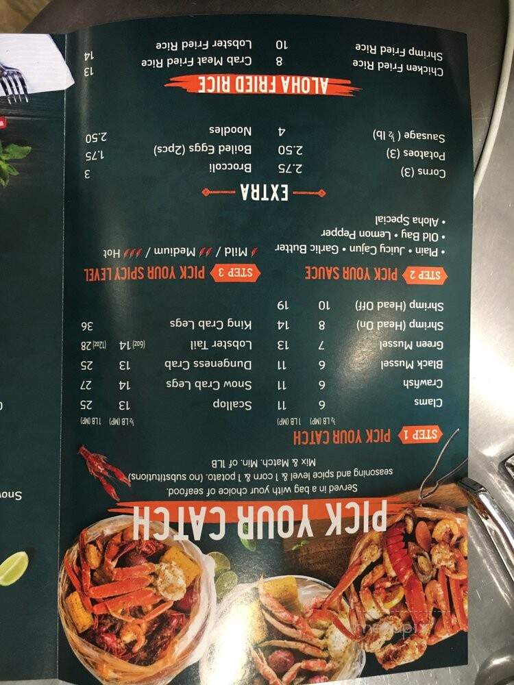 Aloha Krab - Queens, NY menu_pic
