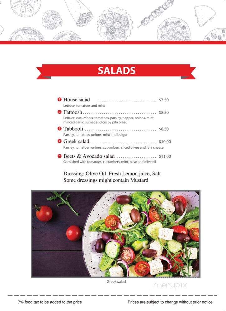 Beirut Bite - Worcester, MA menu_pic