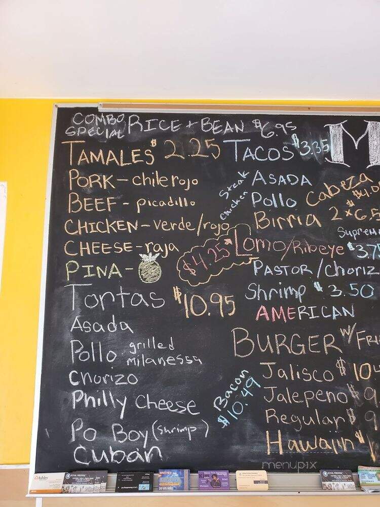 Tamales - Indianapolis, IN menu_pic