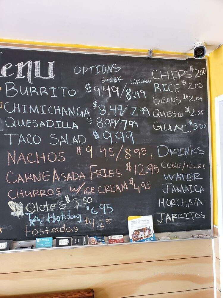 Tamales - Indianapolis, IN menu_pic