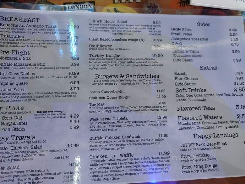 The El Paso Wing Factory - El Paso, TX menu_pic