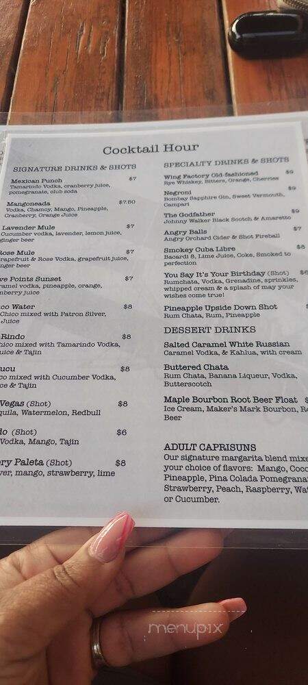 The El Paso Wing Factory - El Paso, TX menu_pic