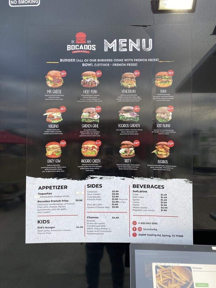 Bocados Burger & Grill - Spring, TX