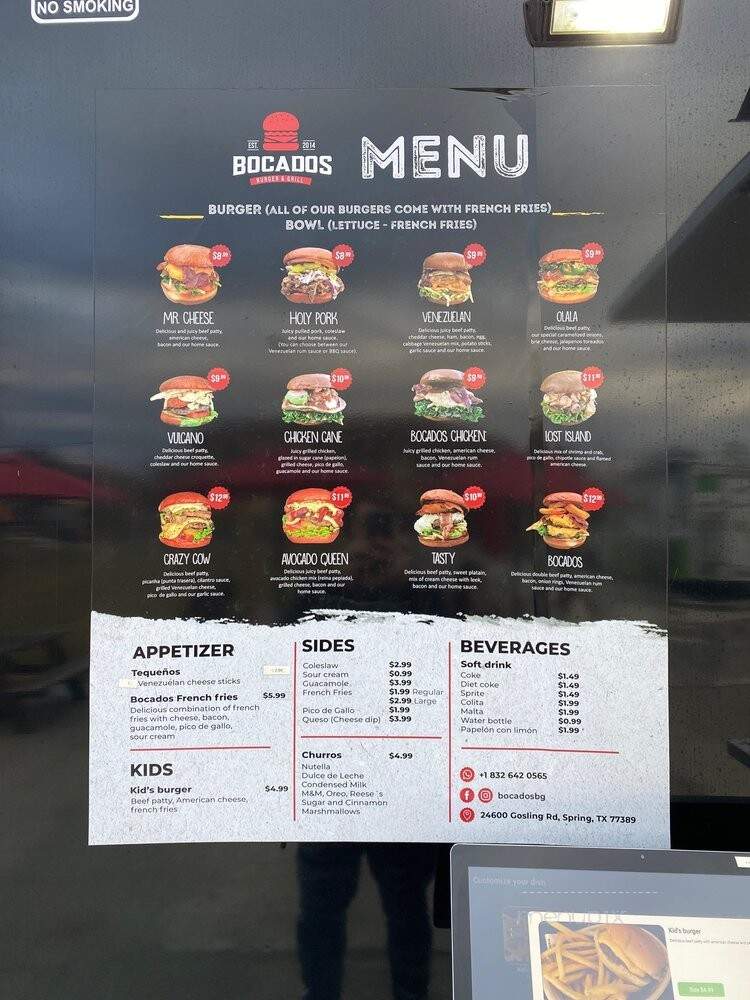 Bocados Burger & Grill - Spring, TX
