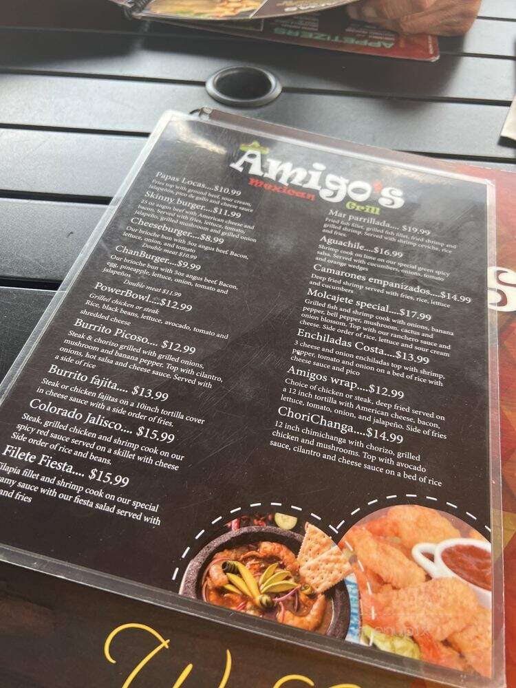 Amigo's Mexican Grill - Lewisburg, TN menu_pic