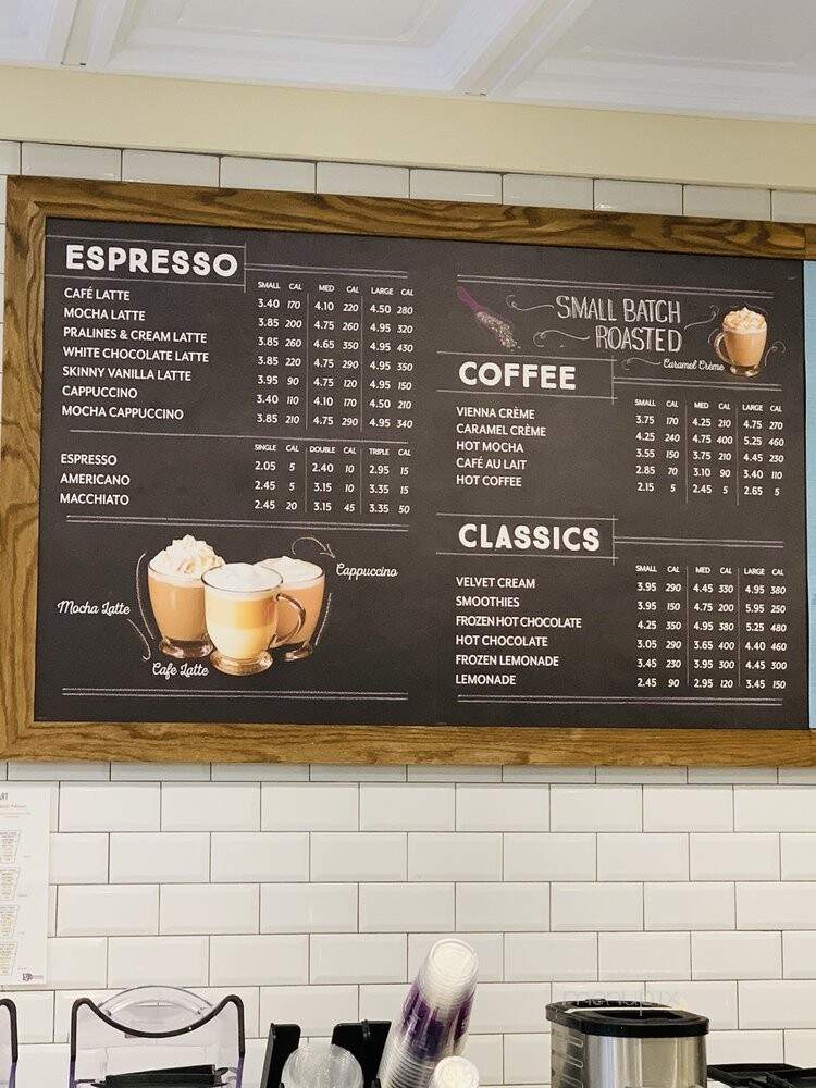 PJ's Coffee - Lafayette, LA menu_pic