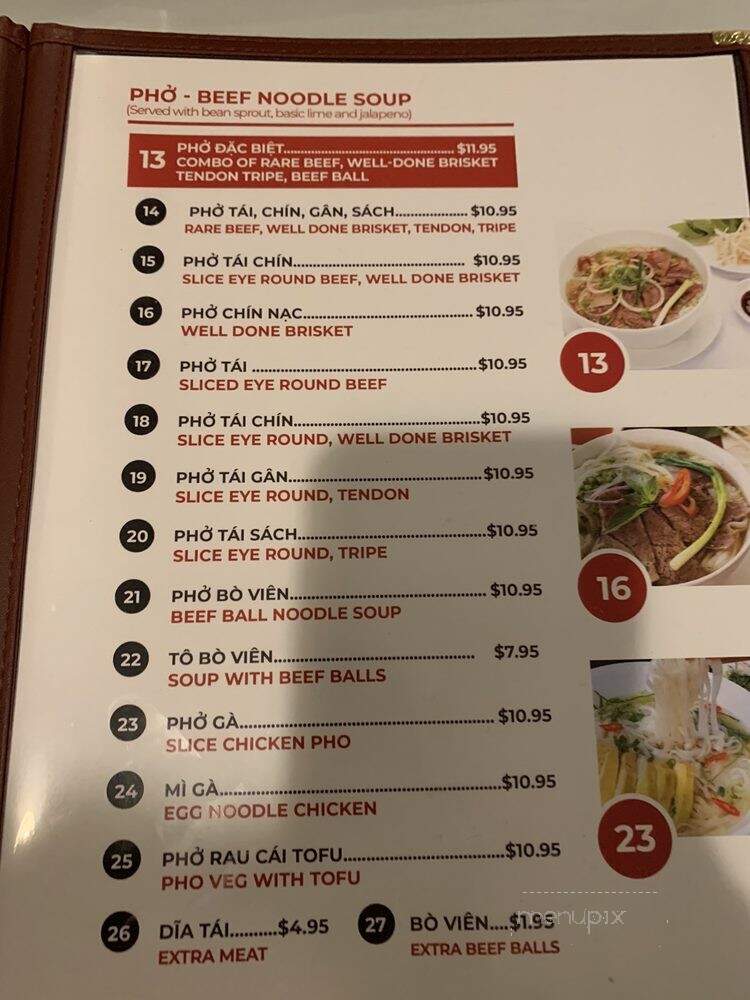 I-Pho - Chattanooga, TN menu_pic