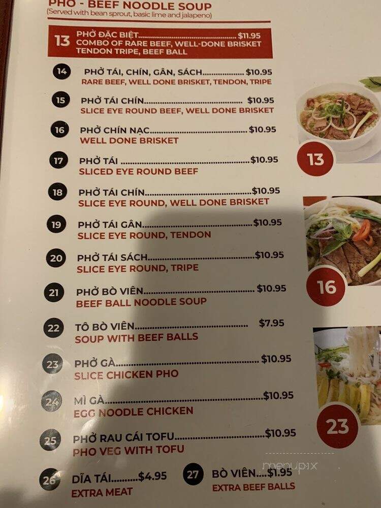 I-Pho - Chattanooga, TN menu_pic