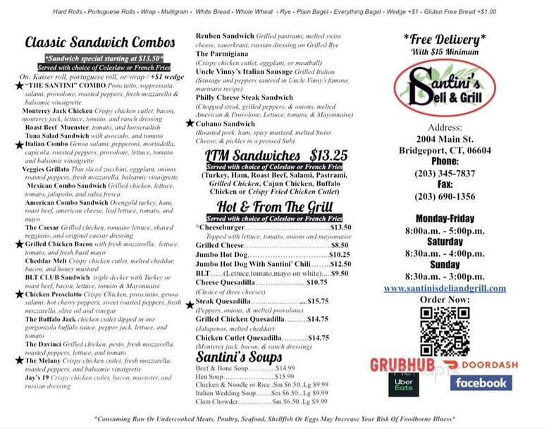 Santini's Deli and Grill - Bridgeport, CT